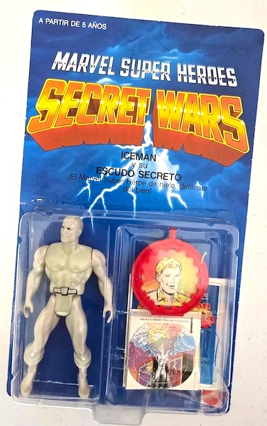 Marvel Secret Wars Iceman Figure. Click to sell or appraise yours