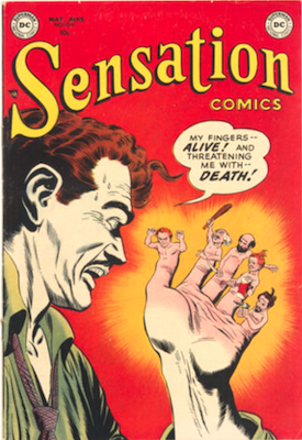Sensation Comics #109: post-hero pre-Code horror