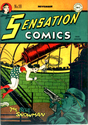 Sensation Comics #59
1st Blue Snowman