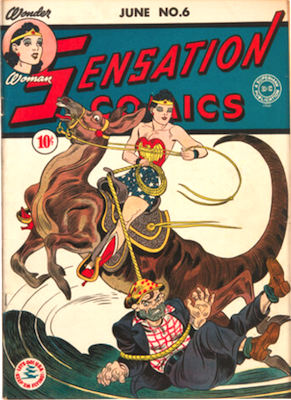 Sensation Comics #6
Origin of Wonder Woman's magic lasso