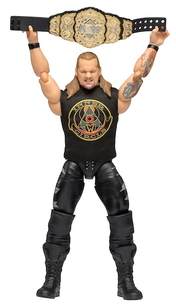 AEW Unrivaled Series 1 Chris Jericho Chase Action Figure out of the pack. Click for a free appraisal