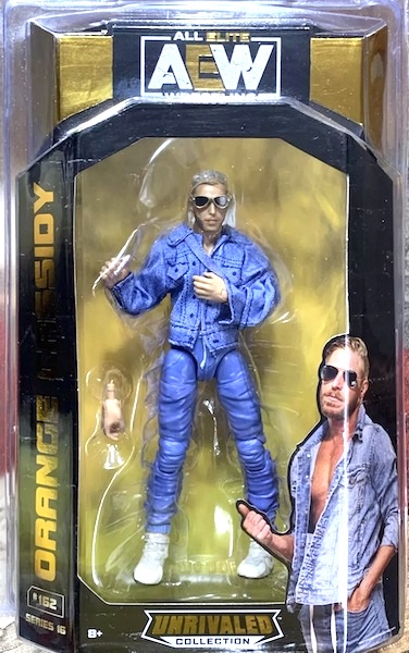 AEW Unrivaled Series 16 Orange Cassidy Chase Action Figure. Click for free appraisal