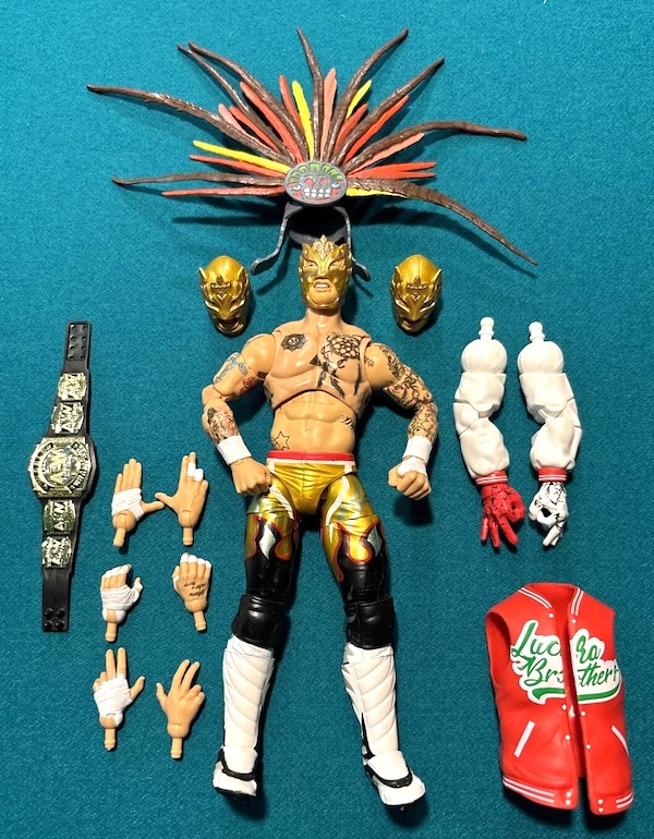 AEW Supreme Series 3 Rey Fenix Action Figure. Click to value yours