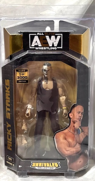 AEW Unrivaled Series 9 Ricky Starks Chase Action Figure. Click for a free appraisal