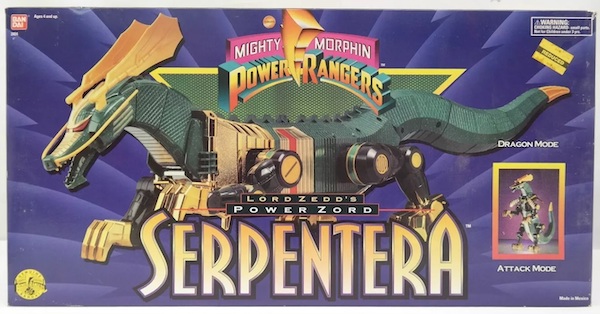 Mighty Morphin Power Rangers Serpentera action figure. Click to appraise yours