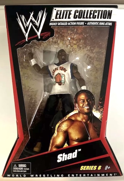 WWE Elite Series 6 Shad Action Figure. Click for a free appraisal