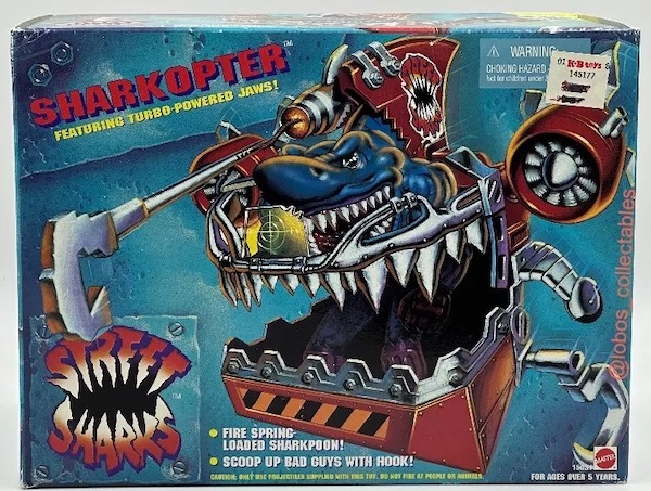 Street Sharks Sharkopter playset. Click for a free valuation!