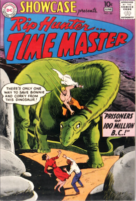 Showcase #20: 1st Rip Hunter, Time Master. Click for values