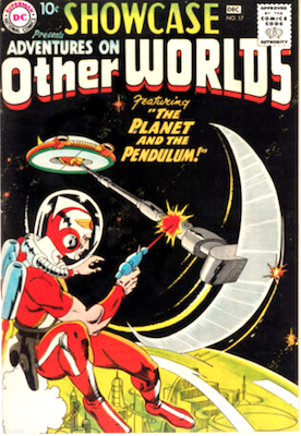 Showcase #17: 1st Adam Strange. Click to sell or appraise yours