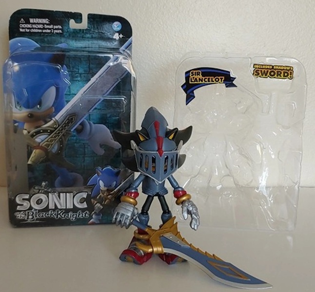 Sonic and the Black Knight Sir Lancelot Shadow Gray out of the pack. Click for a free appraisal