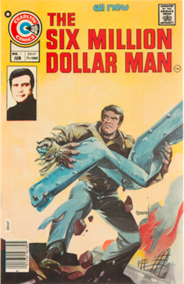 Six Million Dollar Man #1: Based on hit TV show. Click to sell one