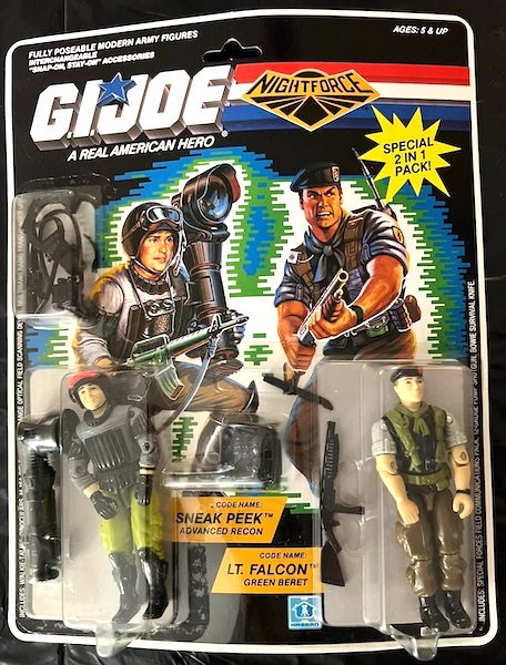 G.I. Joe Sneak Peek and Lt. Falcon 2 Pack. Click to appraise or sell yours