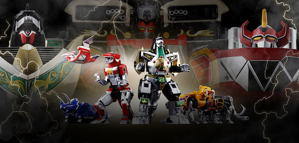 Soul of Chogokin GX-72 Megazord and GX-78 Dragonzord Power Rangers Set. Click to have yours valued free