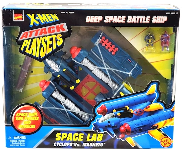 X-Men Attack Space Lab Cyclops Vs Magneto Playset. Click for a free appraisal of yours, or to sell it