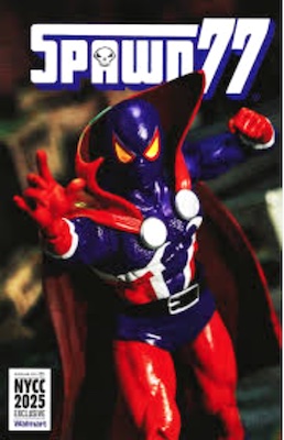 Spawn #1 (2025): NYCC exclusive, came with action figure. Click to value one