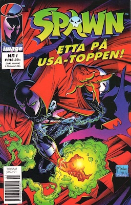 Spawn #1 Swedish Edition. Click to sell or value one