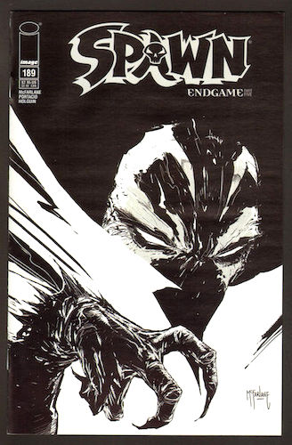 Spawn #189 McFarlane Sketch Variant (2009). Click to sell or appraise your Spawn comics
