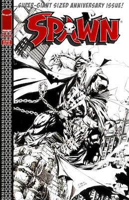 Spawn #200 Finch sketch cover. Click to sell or appraise yours