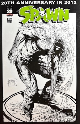 Spawn #216: McFarlane Sketch variant. Click to sell or appraise one