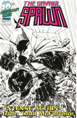 Spawn #220: Savage Dragon sketch variant. Click to sell one