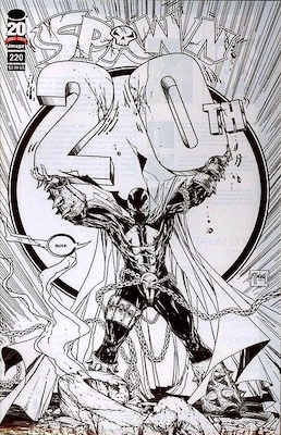 Spawn #220: "Spawn 200" sketch cover. Click to sell one