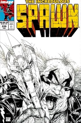 Spawn #226 Sketch Cover. Click to sell yours