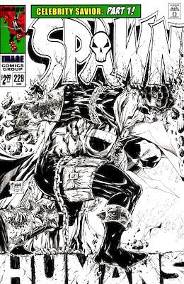 Spawn #229 Sketch Cover. Click to sell Spawn comic books