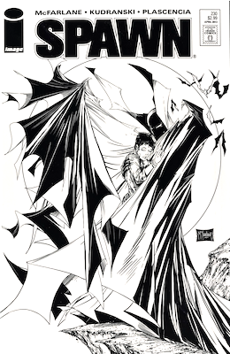 Spawn #230 Sketch Cover. Click to value your comics FREE