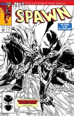 Spawn #231 Sketch Cover. Click to sell your copy