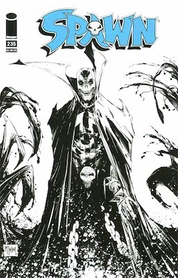 Spawn #235 Sketch Cover. Click to sell or appraise your Spawn variant covers
