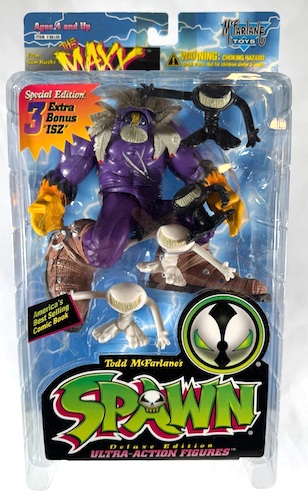 Spawn The MAXX Deluxe Figure. Click to sell your Spawn action figures