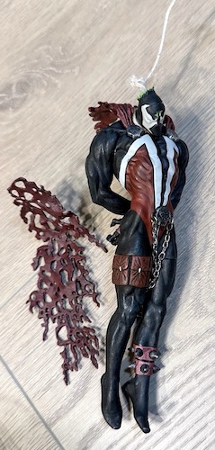 The Art Of Spawn Exclusive Series 27 Hanging Spawn with Cape out of the pack. Click to sell your toys
