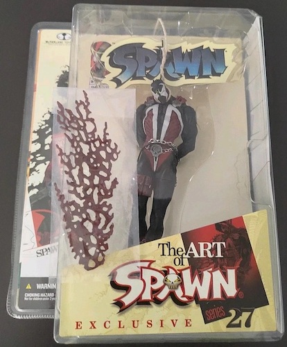 The Art Of Spawn Exclusive Series 27 Hanging Spawn with Cape. Click to sell your toys