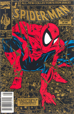 Spider-Man #1 (1990): Gold UPC Edition. Click to get yours valued