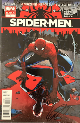 Spider-Men #1 (2012): Sara Pichelli variant