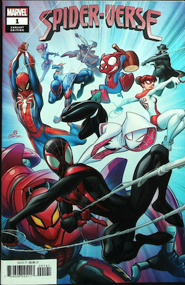 Spider-Verse #1 (2019): Patrick Brown variant