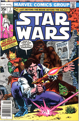 Star Wars Comic Book #7 (1977): 1st Crimson Jack, 1st Jolli