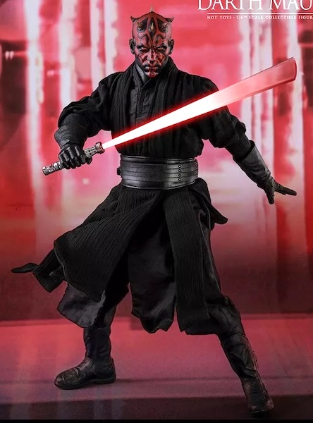 Star Wars Episode I The Phantom Menace DX16 1/6th Scale Darth Maul Figure. Click to value or sell one