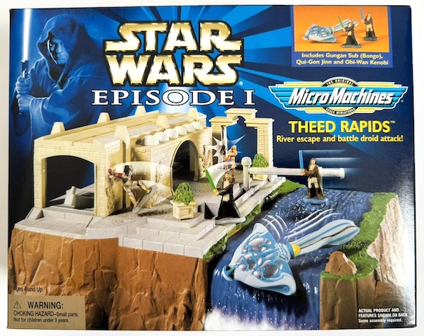 Star Wars Episode I The Phantom Menace Micro Machines Theed Rapids. Click to value or sell one