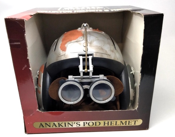 Star Wars Episode I The Phantom Menace Anakin Skywalker Pod Racer Helmet. Click to value or sell one