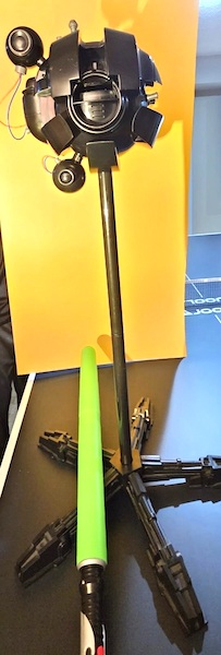 Star Wars Episode I The Phantom Menace Electronic Sith Droid Attack Game out of the box. Click to value or sell one