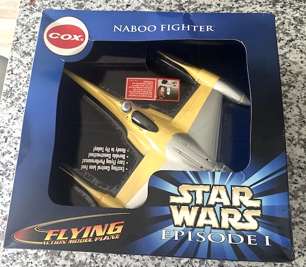 Star Wars Episode I The Phantom Menace Naboo Fighter. Click to sell or value one