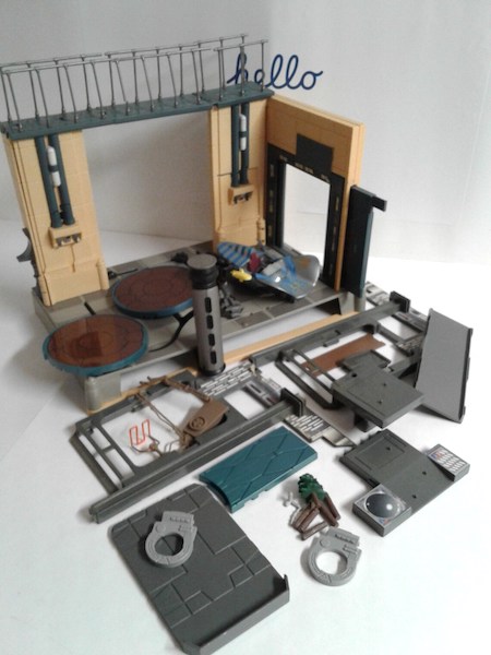 Star Wars Episode I The Phantom Menace Theed Hangar Playset out of the box. Click to sell or appraise one
