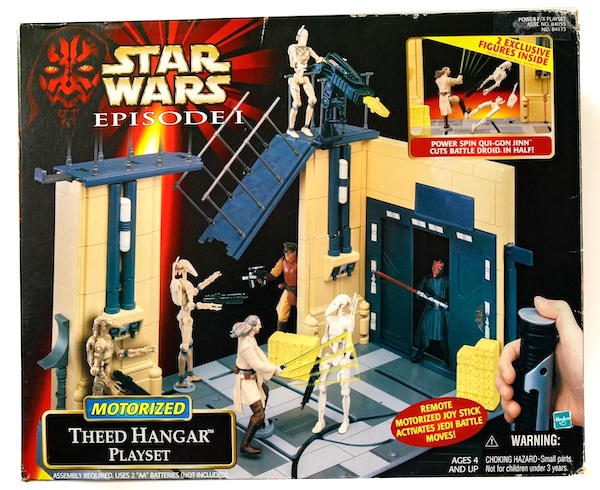 Star Wars Episode I The Phantom Menace Theed Hangar Playset. Click to sell or appraise one