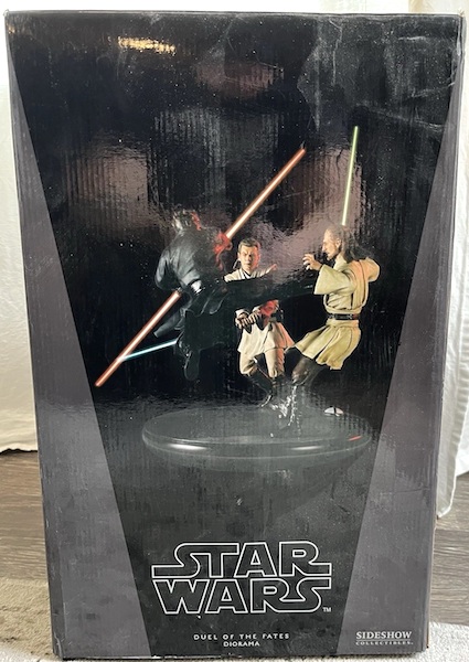 Star Wars Episode I the Phantom Menace Duel of the Fate Statue. Click to value or sell yours