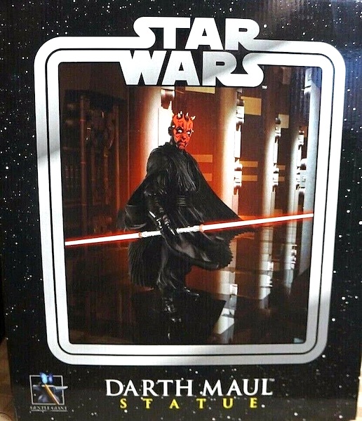 Star Wars Episode I Phantom Menace Darth Maul 1/6th Scale Statue. Click to sell or value one