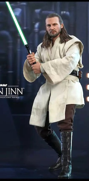 Star Wars Episode I The Phantom Menace MMS 525 1/6 Scale Qui-Gon Jinn Figure. Click to value or sell one