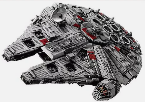 Star Wars LEGO 10179 Millennium Falcon out of the box. Click to have yours appraised FREE