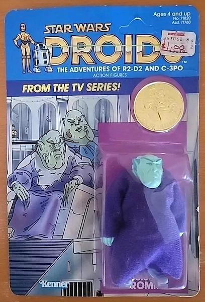 Star Wars Droids Cartoon Sise Fromm Figure. Click to sell or value yours