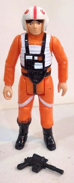 Kenner Star Wars Luke Skywalker X-Wing Pilot out of the pack. Click to sell or value yours